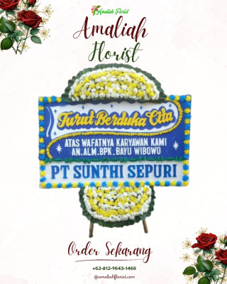 Papan Bunga Duka di Tangkan