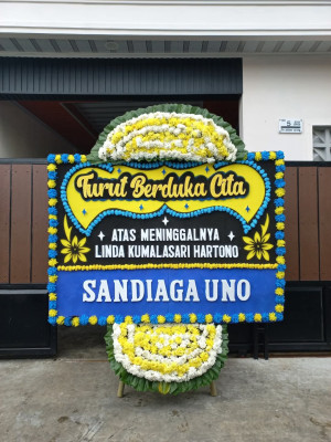 Papan Bunga Duka di Tangkan